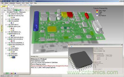 圖3:可以在數小時內完成振蕩、震動和溫度循環故障分析