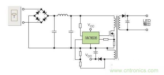 初級側驅動器可通過在輸出級使用變壓器，設計成隔離式配置；或通過使用電感器替代輸出變壓器，并選用降壓控制器替代反激電路，設計成非隔離配置。