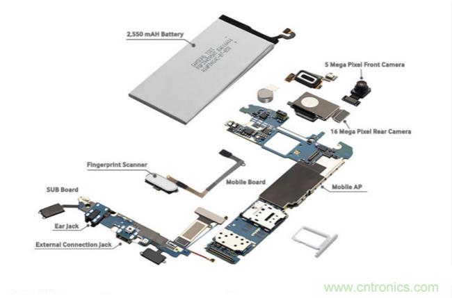拆解三星Galaxy S6/S6 Edge，網(wǎng)友大呼“有料”！